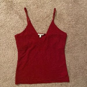 Red Sparkly Tank Top